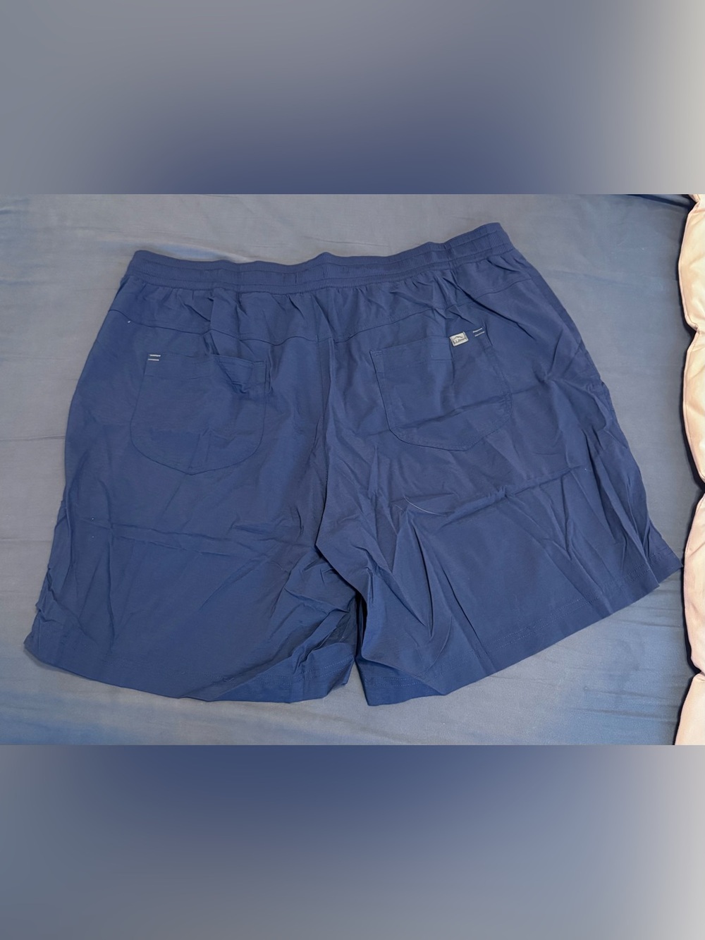 L.L.Bean Navy Blue Women’s Vista Camp Shorts 2X - Picture 3 of 3